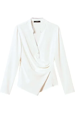 Twin-Set Crepe-de-chine blouse