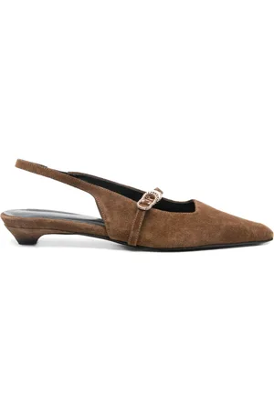 Dorothee Schumacher Suede slingback pumps