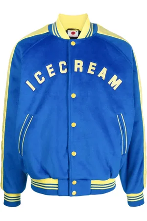 ICECREAM Logo-embroidered bomber jacket