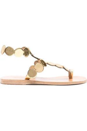 Ancient Greek Sandals Asteras flat leather sandals