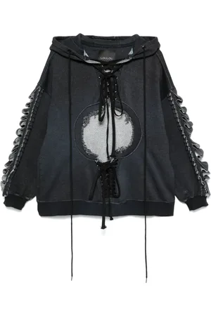 LOULOU Cut-out hoodie