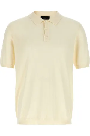 Roberto Collina Textured short-sleeve polo shirt