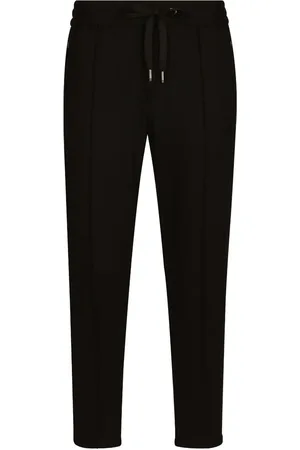 Dolce & Gabbana Pressed-crease tapered trousers