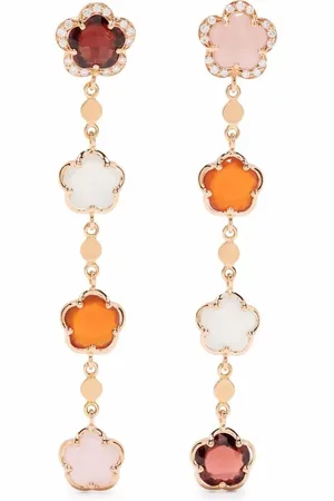 Pasquale Bruni 18kt rose gold Figlia dei Fiori diamond drop earrings
