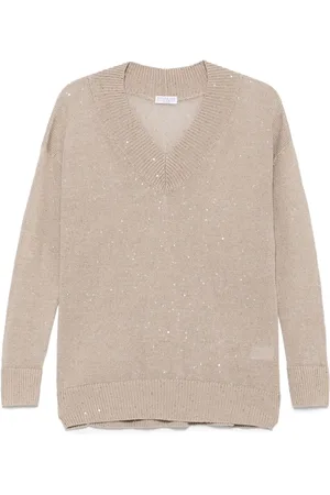 Brunello Cucinelli Sequin-embellished sweater