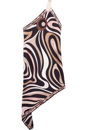 Puccini Marmo-print dress