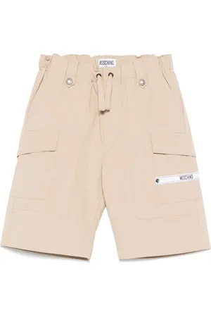 Moschino Logo-patch cargo shorts