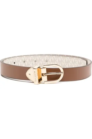 Michael Kors Embossed logo belt