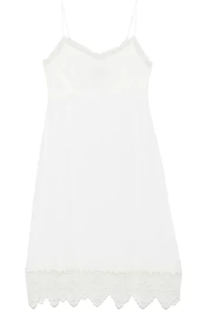 Simone Rocha Lace-trim midi dress