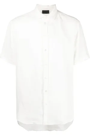 Emporio Armani Button-up short-sleeved shirt