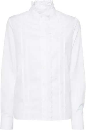 Maison Kitsuné Craft embroidery blouse