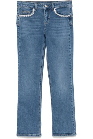Liu Jo Crystal-embellished jeans