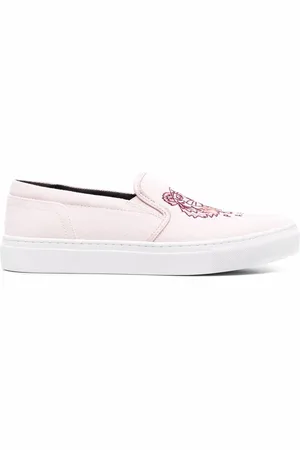 Kenzo Tiger-embroidered slip-on sneakers