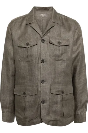 N.PEAL Linen shirt jacket