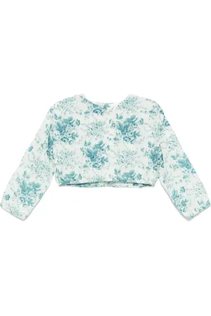 Antik Batik Cinz cropped top