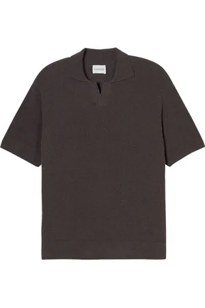 Closed Bouclé-knit polo shirt