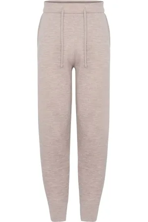 YVES SALOMON Knitted trousers