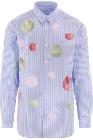Comme des Garçons Striped cotton shirt