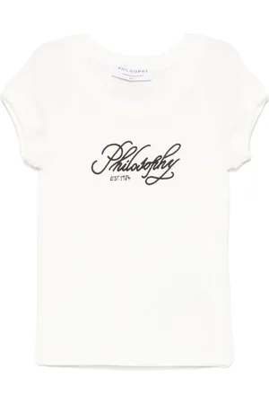 PHILOSOPHY DI LORENZO SERAFINI Logo-print T-shirt