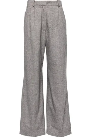 N.PEAL Florence Herringbone trousers