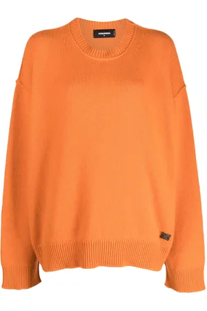 Dsquared2 Wool-cashmere drop shoulder jumper