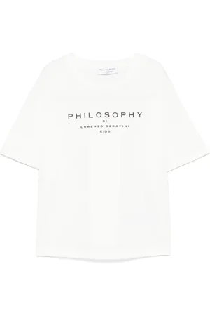 PHILOSOPHY DI LORENZO SERAFINI Logo-print T-shirt