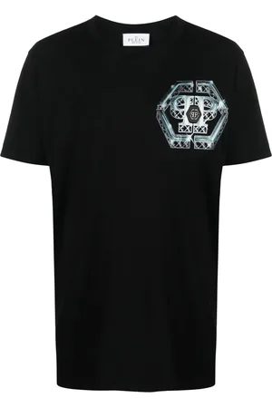 Philipp Plein Lil Shark Monsters cotton T-shirt