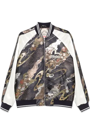 Evisu Kamon bomber jacket