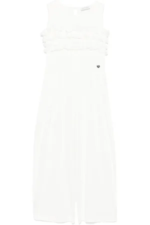 MONNALISA Ruffled-detail jumpsuit