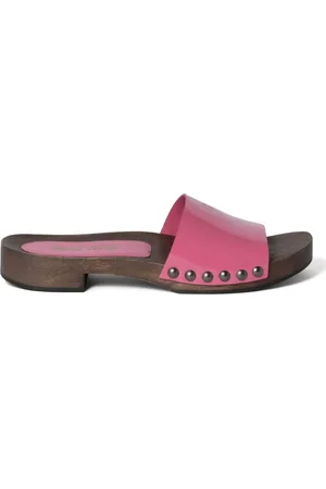 Miu Miu Logo-print slides