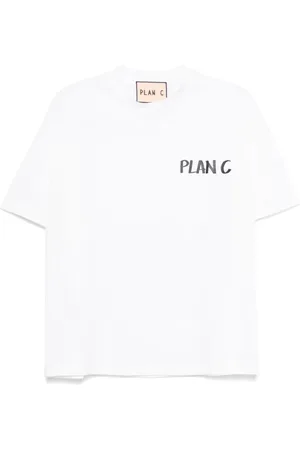 Plan C Nella Vasca-print T-shirt