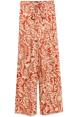 Liu Jo Printed twill trousers