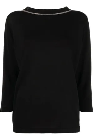 Fabiana Filippi Contrast-stripe jumper