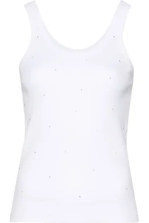 Sandro Rhinestoned tank top