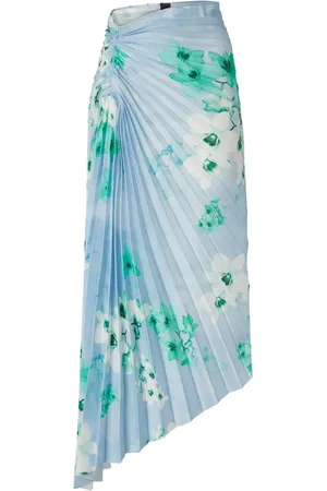 Pinko Floral-print midi skirt