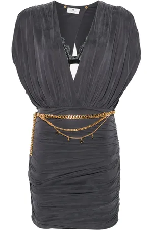 Elisabetta Franchi Bralette jersey mini dress