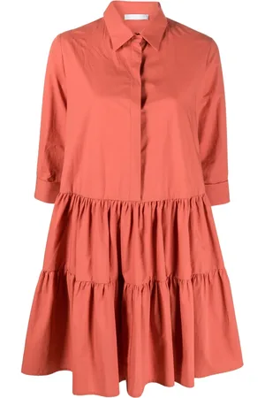 Fabiana Filippi Tiered cotton shirtdress