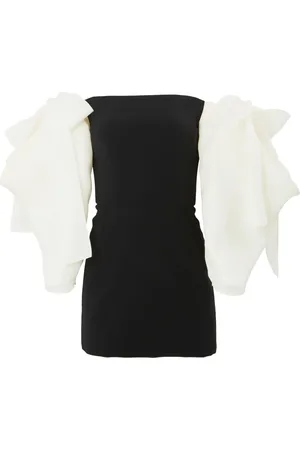Carolina Herrera Off-shoulder mini dress