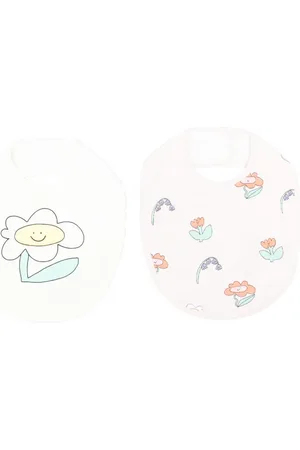 Stella McCartney Floral-print bibs