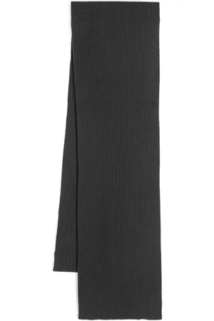 N.PEAL Short ribbed scarf