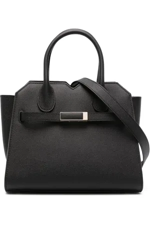 VALEXTRA Mini Milano leather tote bag
