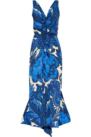 Etro Floral-print midi dress
