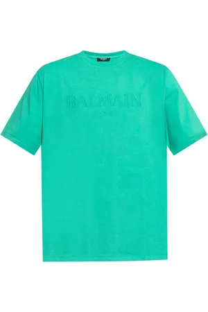 Balmain Logo-embossed T-shirt