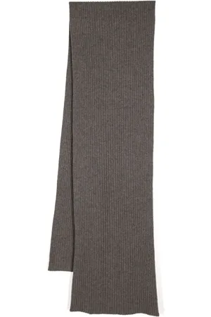 N.PEAL Short ribbed scarf