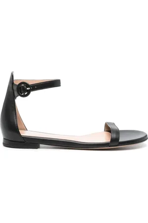 Gianvito Rossi Leather flat sandals