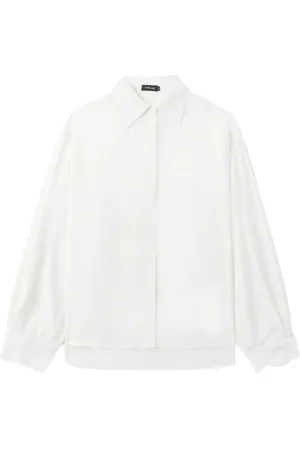 tout a coup Lace-cuffs shirt