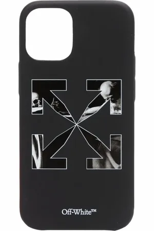 OFF-WHITE Caravaggio arrows-print iPhone 12 mini case