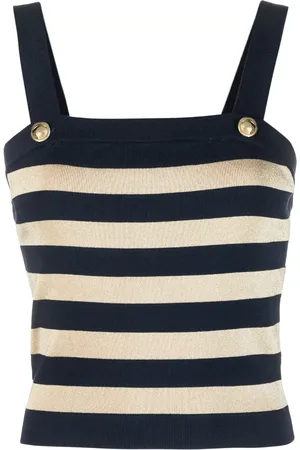 Michael Kors Striped knitted top