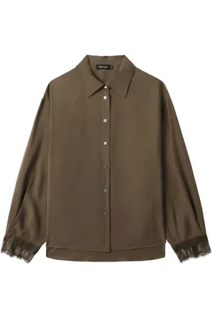 tout a coup Lace-cuffs shirt