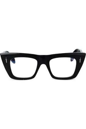 CUTLER & GROSS Cat-eye acetate glasses